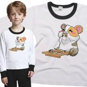 Piżamy dla dziewczynek - Piżama dziecięca Świnka Morska Sushi 86/92 - VoloDonum - miniaturka - grafika 1