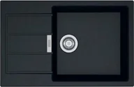Zlewozmywaki - Franke Zlewozmywak Tektonito plautuvė, Sirius S2D 611-78 XL su užkemšamu ventiliumi, Carbon - miniaturka - grafika 1