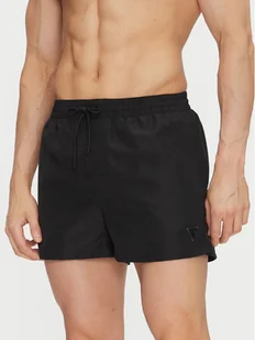 Guess Szorty kąpielowe F4GT00 WG282 Czarny Regular Fit - Kąpielówki męskie - miniaturka - grafika 1