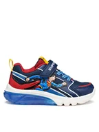 Buty dla chłopców - Geox Sneakersy J Ciberdron J56LBD 05411 C0200 DD Niebieski - miniaturka - grafika 1