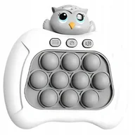 Zabawki zręcznościowe - Gra Zręcznościowa POP IT Antystresowa Elektryczna Bubble Sensoryczna - SOWA - miniaturka - grafika 1