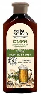 Venita Salon Professional Szampon Piwny do włosów cienkich i osłabionych, 500 ml - Szampony do włosów - miniaturka - grafika 1