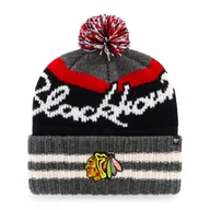 Czapki męskie - Czapka zimowa 47 Brand  NHL Chicago Blackhawks Hyperbolic ’47 CUFF KNIT - miniaturka - grafika 1