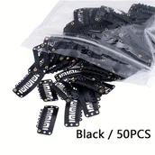 Pozostałe akcesoria fryzjerskie - TEMU 50 sztuk Importowanych Kart w Kształcie Litery U - miniaturka - grafika 1