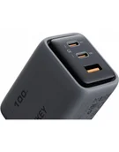 Ładowarki do telefonów - AUKEY PA-C5 wall charger 100W gray Telefon komórkowy Szary Prąd przemienny Automatyczna - miniaturka - grafika 1