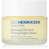 Kremy do twarzy - Ole Henriksen Transform Dewtopia 5% Acid Firming NIght Crème (50 ml) - miniaturka - grafika 1