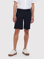 Spodenki męskie - Only & Sons Szorty materiałowe Mark 22018667 Granatowy Regular Fit - miniaturka - grafika 1