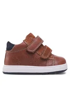 Buty dla chłopców - Geox Sneakersy B Biglia B. D B044DD 0CL22 C6AF4 Brązowy - miniaturka - grafika 1