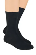 Skarpetki męskie - SKARPETY STEVEN 048 (kolor jeans, rozmiar 44-46) - miniaturka - grafika 1