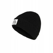 Czapki damskie - Czapka zimowa Jack Wolfskin BADGE BEANIE black - miniaturka - grafika 1