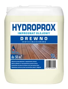 HYDROPROX IMPREGNAT OLEJOWY DREWNO 5L - Oczka wodne - miniaturka - grafika 1