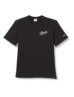 Champion Męski t-shirt Rochester 1919 Retro Resort Crewneck S-s, czarny, XXL, czarny, XXL - Koszulki męskie - miniaturka - grafika 1