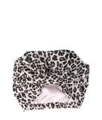 Ozdoby do włosów - Solida Satynowy czepek prysznicowy z nadrukiem leo Czepek pod prysznic 1 szt. - miniaturka - grafika 1