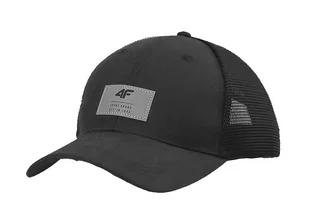 Czapka z daszkiem 4F trucker męska czarna r L - Czapki damskie - miniaturka - grafika 1