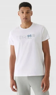 Męska koszulka bawełniana 4F M2482 casualowy T-SHIRT sportowy R. XXL - Koszulki męskie - miniaturka - grafika 1