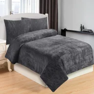 Pościel - Pościel mikroplusz Symbol ciemnoszary, 140 x 200 cm, 70 x 90 cm - miniaturka - grafika 1