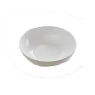 Talerze - Głęboki talerz Homla SYLIA Deep White Ornament, 20 cm - miniaturka - grafika 1