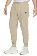 Dresy męskie - Nike spodnie dresowe męskie Nike M NK CLUB+ BB PANT R beżowy rozmiar M - miniaturka - grafika 1