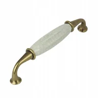 Meble modułowe i akcesoria - Klasyczny Uchwyt Meblowy Rozstaw 128 MM BRĄZOWY - miniaturka - grafika 1