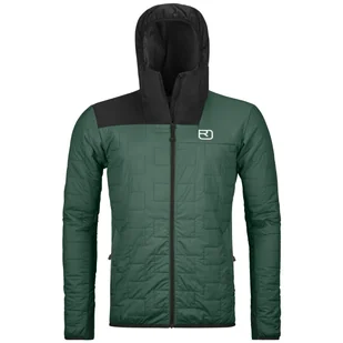 Kurtka męska Ortovox Swisswool Piz Badus Jacket M Rozmiar: XL / Kolor: ciemnozielony - Kurtki męskie - miniaturka - grafika 1