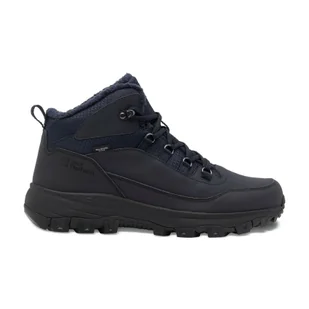 Męskie buty zimowe Jack Wolfskin EVERQUEST TEXAPORE MID M dark navy - 39,5 - Buty trekkingowe męskie - miniaturka - grafika 1