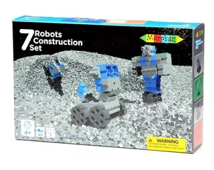 Morphun Klocki 7 Robotów Box - 80 el. MO-0056CB - Klocki - miniaturka - grafika 1