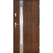 Drzwi zewnętrzne - Drzwi zewnętrzne MITIKAS Orzech 90 prawe - miniaturka - grafika 1