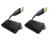 Powerbanki - Baseus Dwupak Bipow 2 Digital Display 20000mAh 20W Czarny - miniaturka - grafika 1