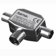 Akcesoria TV-SAT - Hama Adapter Antenowe F Gniazdo 2x Antenowe F Wtyk (RZ04-01720100-R3R1 + SA400S37/480G) - miniaturka - grafika 1