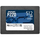 Dyski SSD - Dysk PATRIOT P220 512GB SSD - miniaturka - grafika 1
