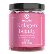 Witaminy i minerały - Myvita Kolagen Beauty żelki x 120 szt - miniaturka - grafika 1