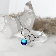 Bransoletki - Srebrna bransoletka - Nadmorskie pejzaże - miniaturka - grafika 1