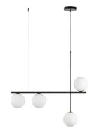 Lampy sufitowe - Silia lampa wisząca 4xG9 czarna/biała 33691 - miniaturka - grafika 1