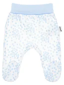 Śpiochy dla niemowląt - Niemowlęce dziewczęce półśpiochy w kwiatki Nicol,r.56 - miniaturka - grafika 1