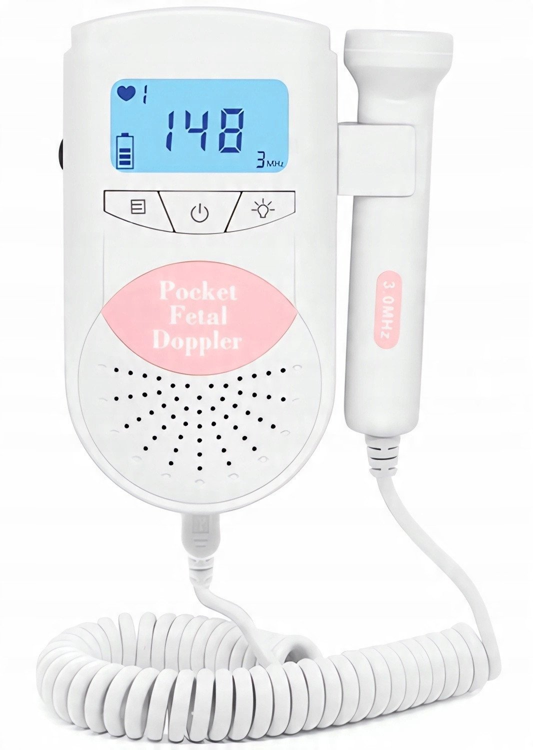 JUMPER - DETEKTOR TĘTNA PŁODU JPD-100S6.1 PINK