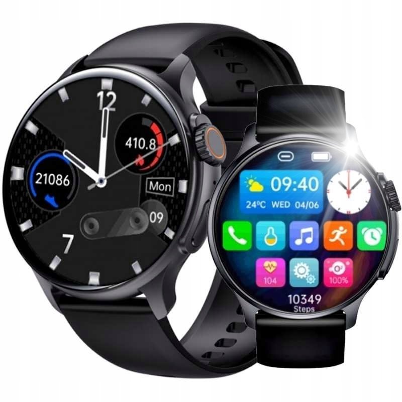 SMARTWATCH męski Rubicon SMS KROKI EKG PL 360 mAh