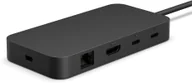 Stacje dokujące i replikatory portów - Microsoft Surface Usb4 Dock Wired Black - miniaturka - grafika 1