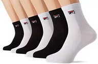 Skarpetki damskie - Fila Skarpety sportowe męskie (6 szt.), Wielokolorowa (Multicolor A1 - Mc), 40-42 EU - miniaturka - grafika 1
