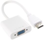 Kable - V7 Kabel V7 HDMI-VGA ADAPTER CABLE-WHT - CBLHDAV-1E - miniaturka - grafika 1