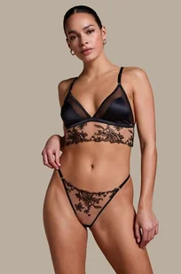 Hunkemöller ANOUK HL BRAZILIAN Czarny - Majtki damskie - miniaturka - grafika 1