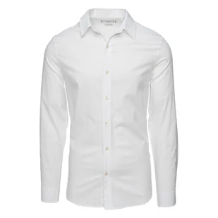 Męska Koszula GUESS LS SUNSET JACQUARD LOGO SHIRT M4RH55WFXX0-F0AU – Biały - Koszule męskie - miniaturka - grafika 1