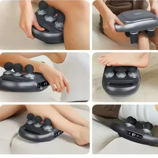 MASAŻER DO PLECÓW STÓP CIAŁA 6 GŁOWIC TWOJA DOMOWA STREFA RELAKSU AKUMULATOR - Masażery MASAŻER DO PLECÓW STÓP CIAŁA 6 GŁOWIC TWOJA DOMOWA STREFA RELAKSU AKUMULATOR - Masażery - miniaturka - grafika 1