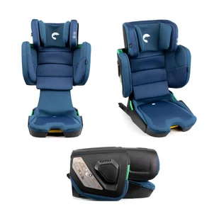 Fotelik samochodowy ISOFIX 100-150 cm wzrostu (15-36 kg) MANE Niebieski - Foteliki samochodowe - miniaturka - grafika 1