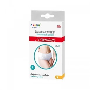 AKUKU Jednorazowe majtki poporodowe Premium S, 5 szt. - Bielizna lecznicza - miniaturka - grafika 1