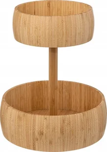 5five Patera na owoce, bambusowa, 2 poziomy, Ø 29 cm - Tace i patery - miniaturka - grafika 1