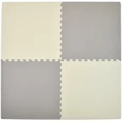 Maty piankowe - Humbi, Puzzle piankowe/Mata piankowa, Kremowy/Szary, 1x62x62 cm, 4 szt. - miniaturka - grafika 1