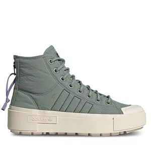 Trampki damskie - Buty adidas Nizza Bonega X Shoes HQ6042 Zielony - grafika 1