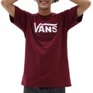Koszulki sportowe męskie - Koszulka Vans Classic VN000GGGZ281 - czerwona - miniaturka - grafika 1