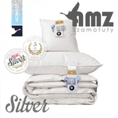 Kołdry - Kołdra zimowa SILVER PUCH GĘSI 90% AMZ 155x200 - miniaturka - grafika 1