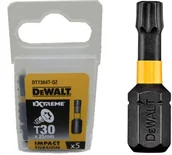 Bity - Dewalt DeWALT bity T30 Extreme Impact Torsion, 5 sztuki, 50 MM, dt7398t-QZ DT7398T-QZ - miniaturka - grafika 1
